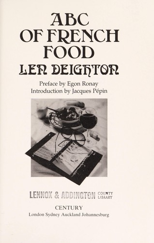 ABC of French Food