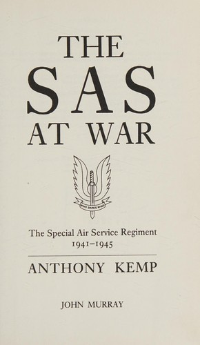 The SAS at War 1941-1945