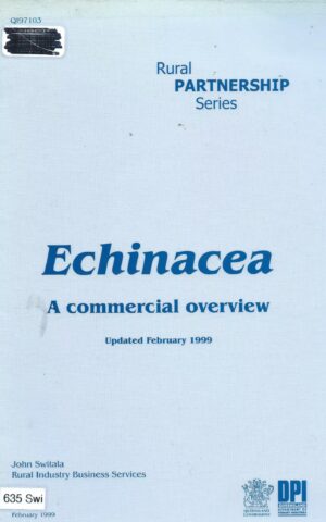 Echinacea. A Commercial Overview