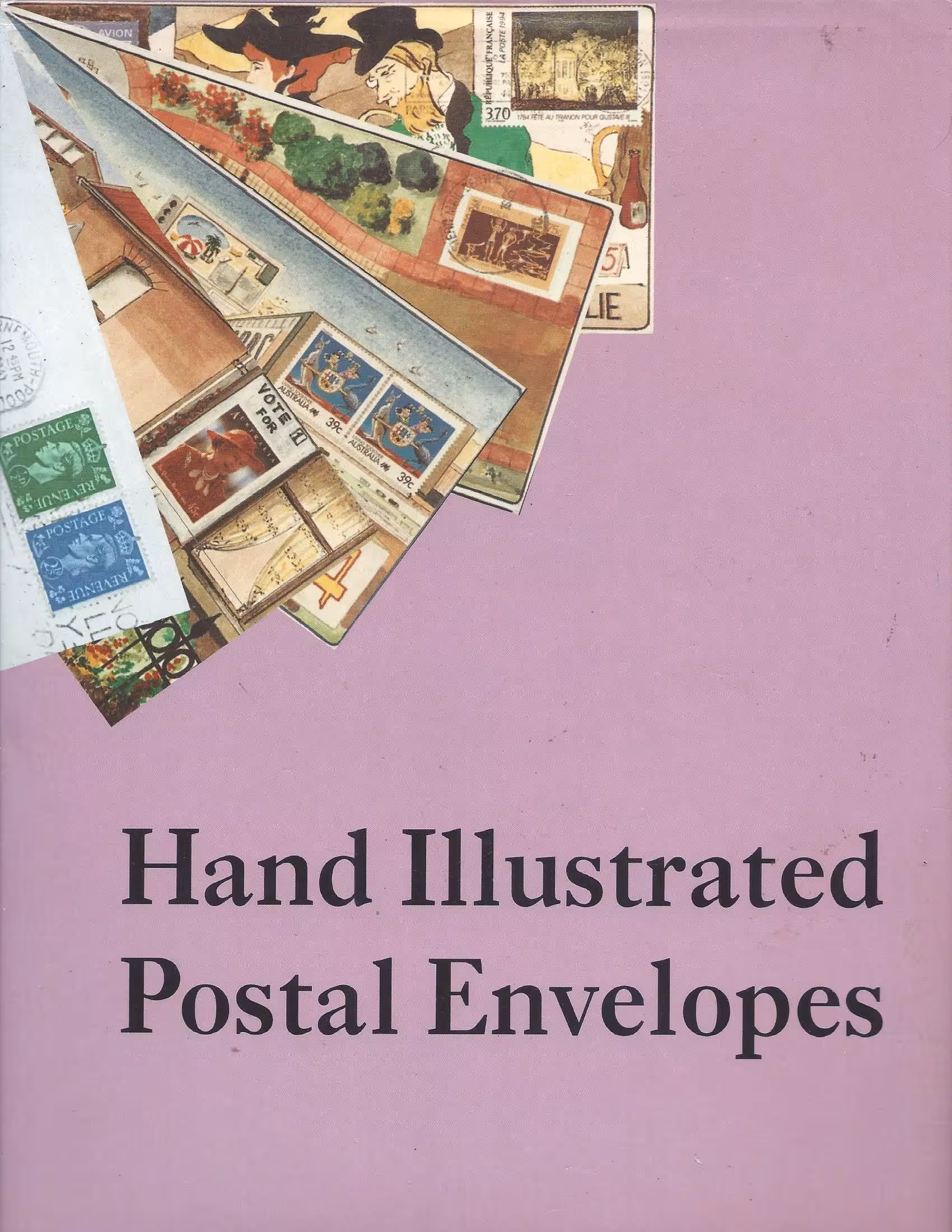 Hand Illustrated Postal Envelopes