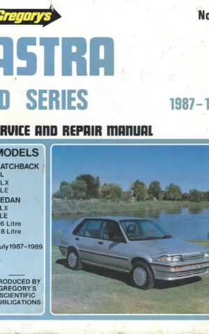 Gregory’s L D Series Service and Repair Manual 1987-1989