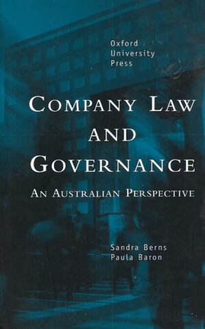 Company Law and Governance, An Australian Perspective