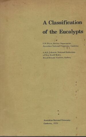 Clasiffication of the Eucalypts