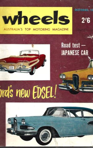 Wheels, Australia's Top Motoring Magazine, Vol. 7 No. 6 October 1957