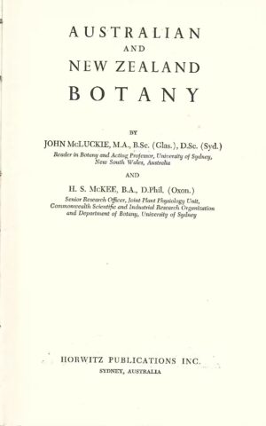 Australian and New Zealand Botany
