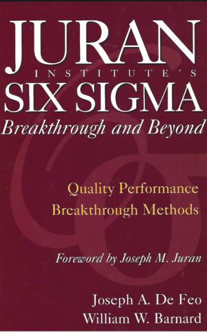 Jurn Institute's six Sigma, Breakthrough and Beyond