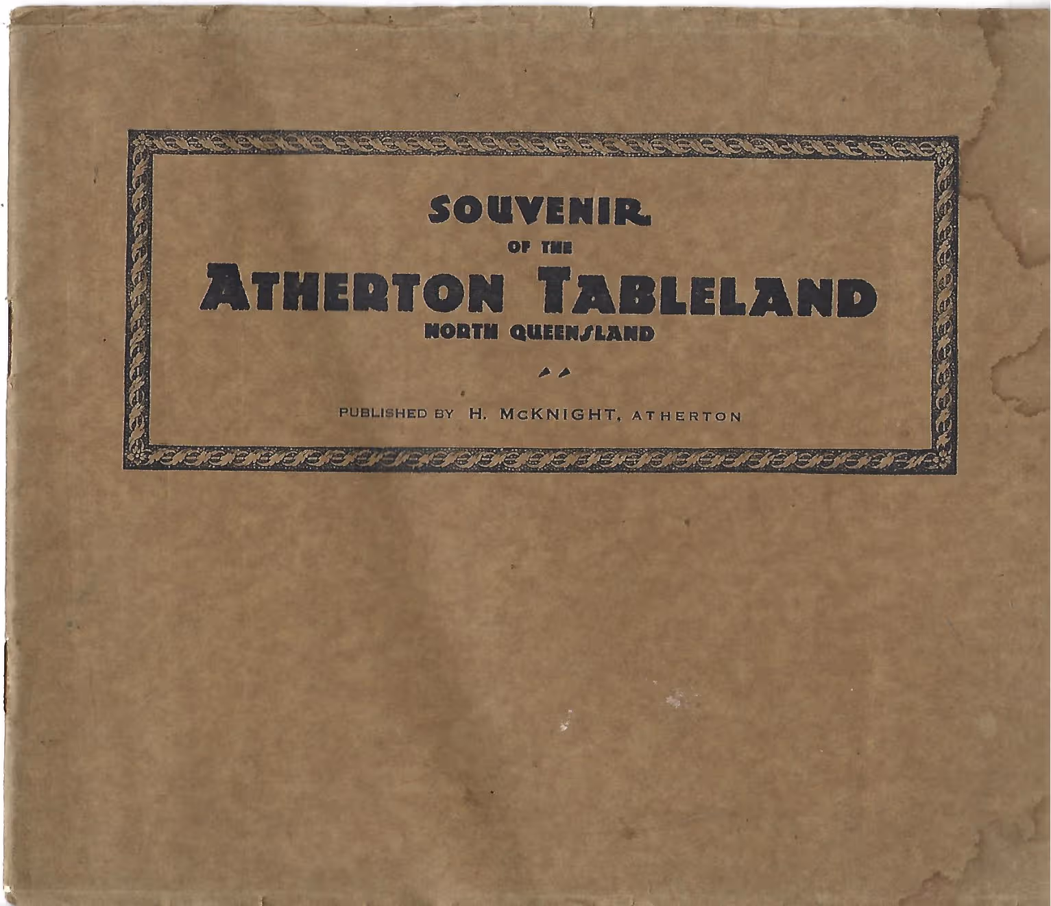 Souvenir of the Atherton Tablelands, North Queensland