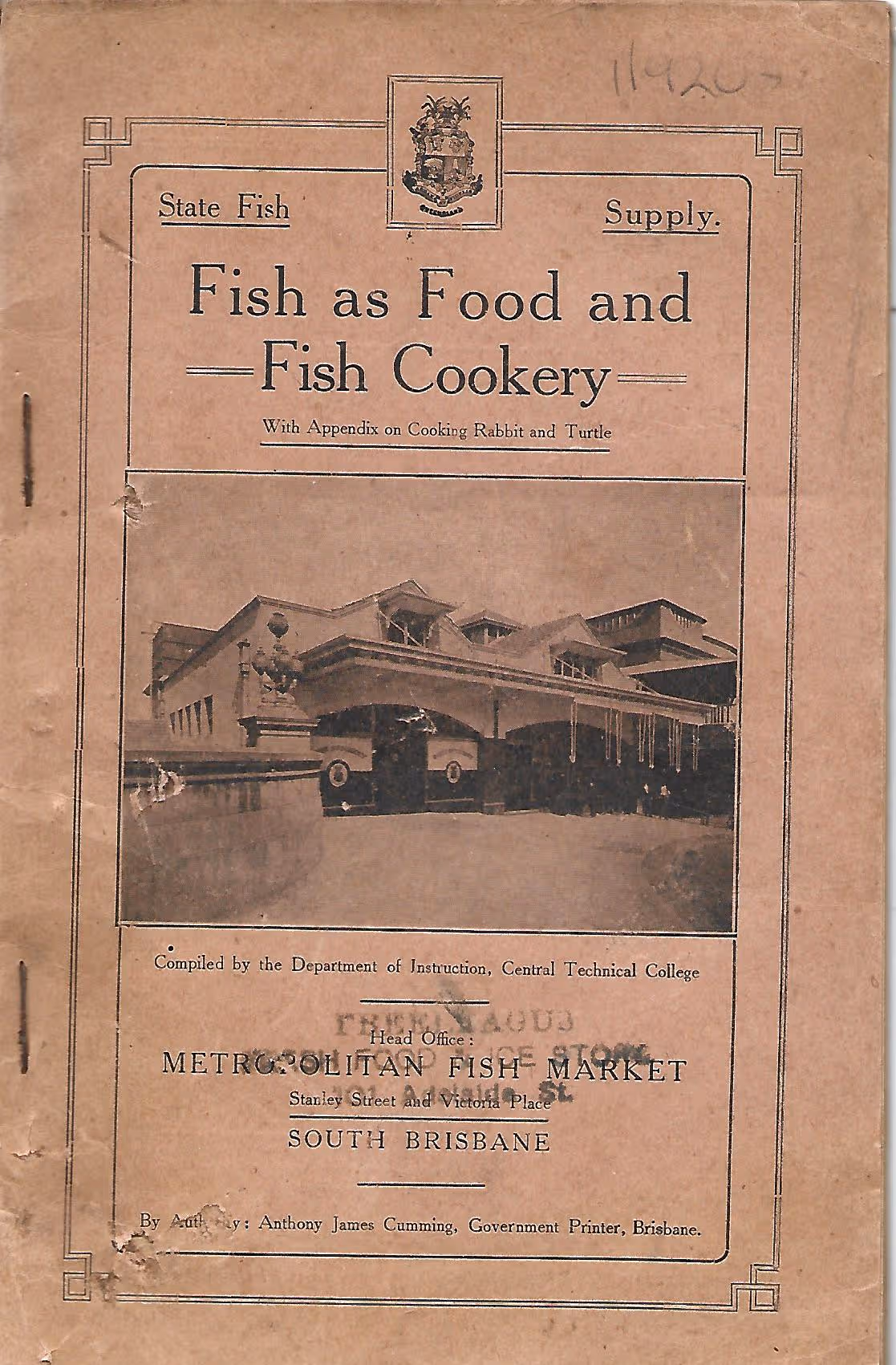 State Fish Supply, Fish as Food and Fish Cookery, With Appendix on Cooking Rabbit and Turtle