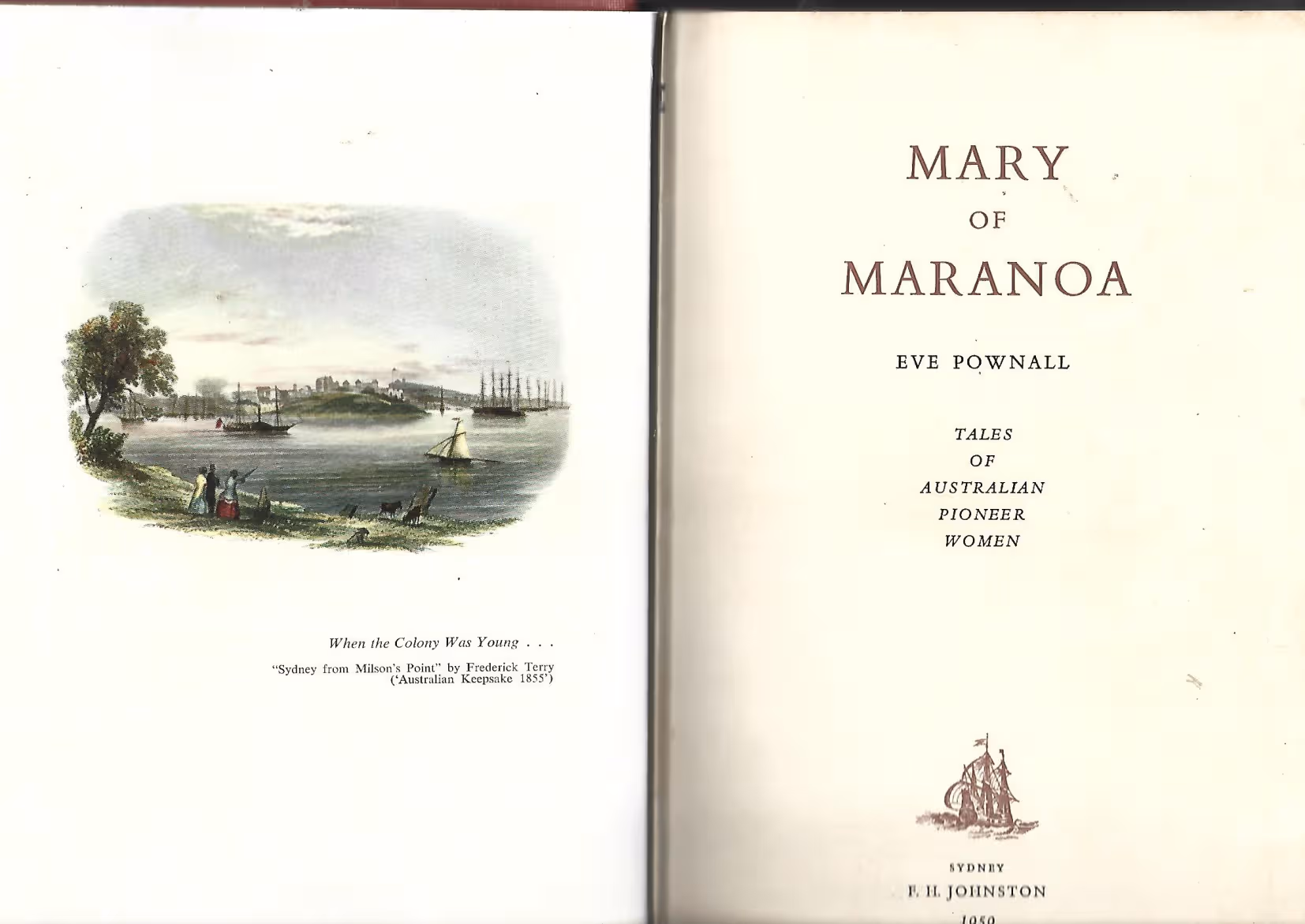 Mary of Maranoa, Tales of Australian Pioneer Women