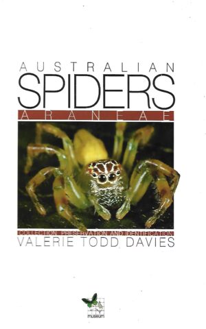 Australian Spiders, Aranea, Collection, Preservation, Identification